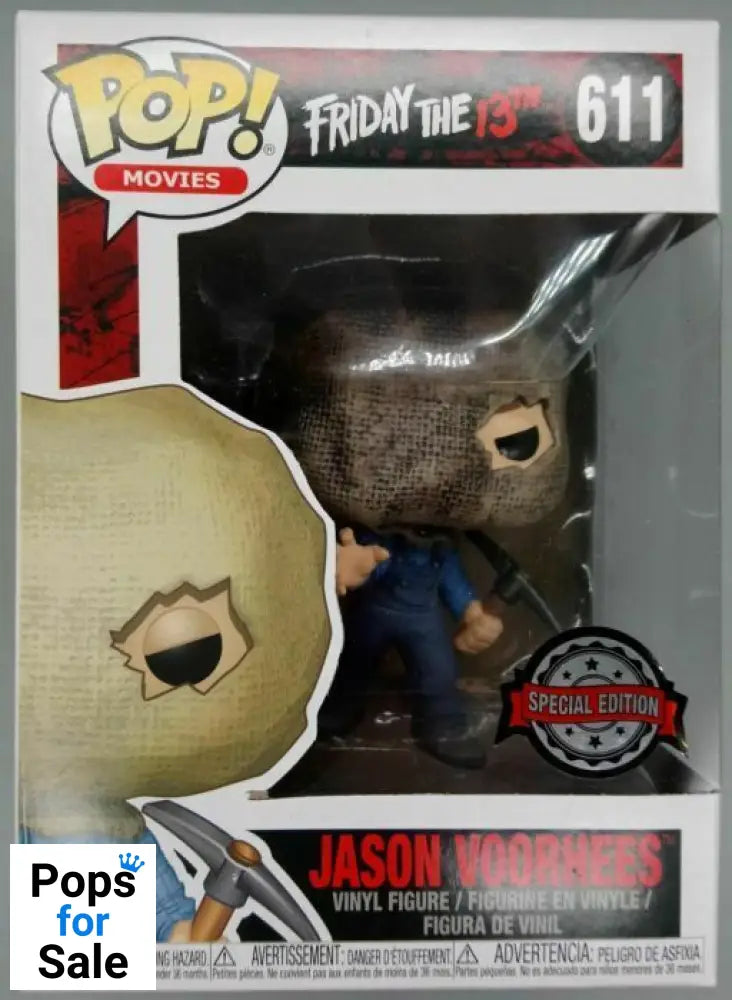 #611 Jason Voorhees (Bag Mask) - Horror - Friday The 13th Funko POP