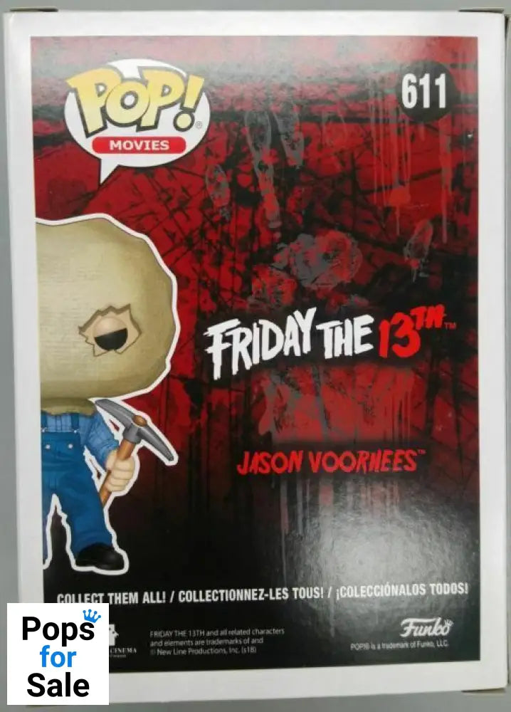 #611 Jason Voorhees (Bag Mask) - Horror - Friday The 13th Funko POP