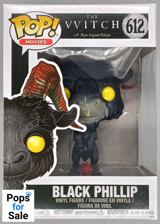 #612 Black Phillip - Horror - The Witch - Box Damaged Funko POP