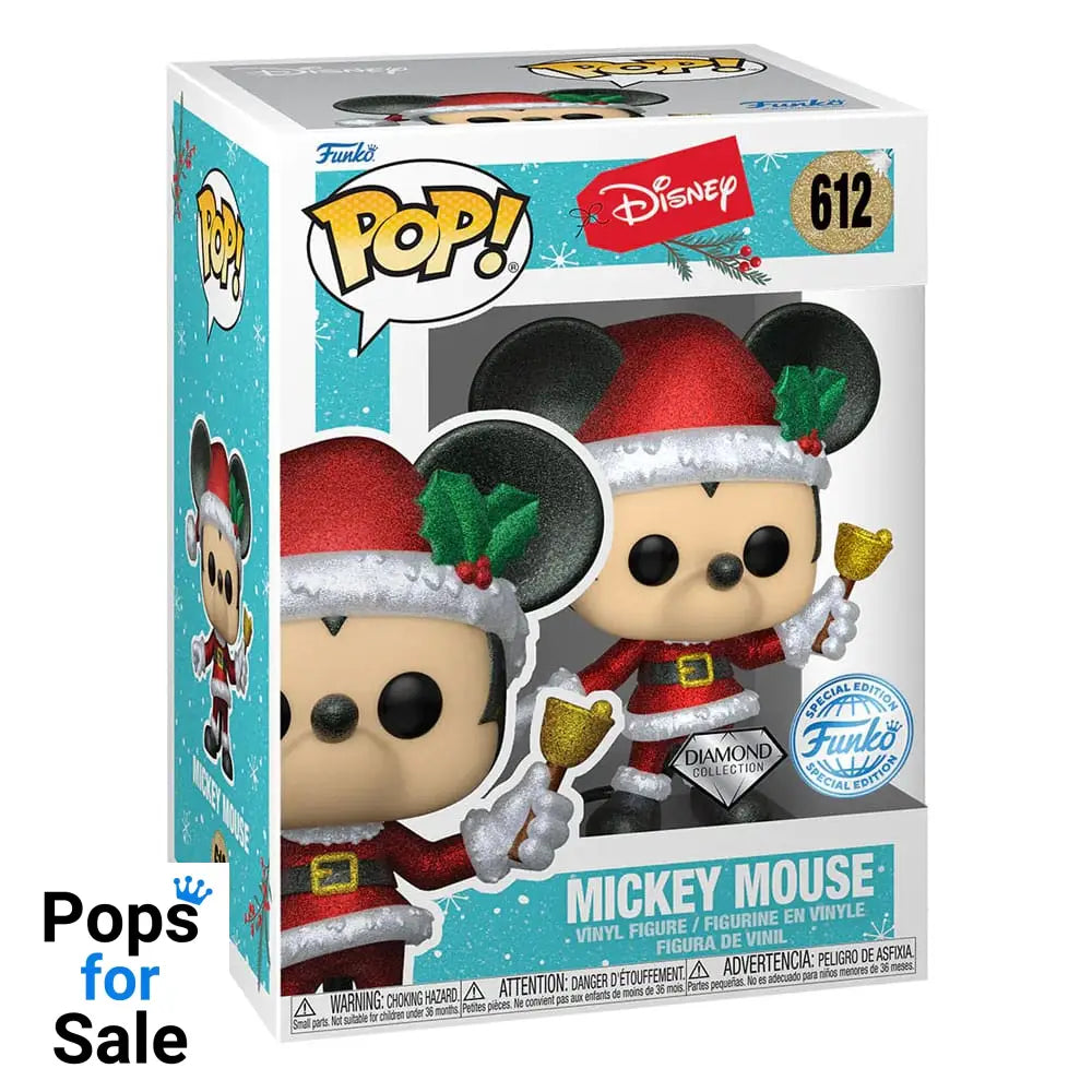 612 Mickey Mouse (Holiday) - Diamond Disney Funko Pop Preorder