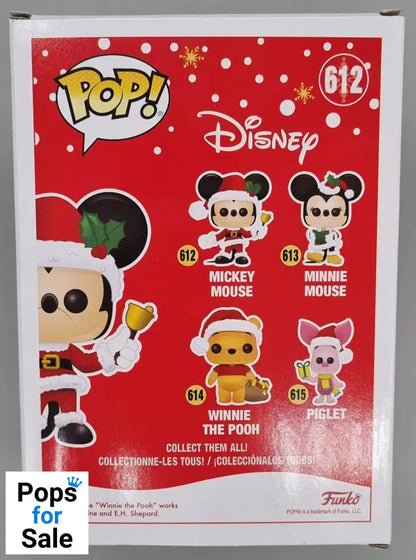 #612 Mickey Mouse (Holiday) - Disney Funko POP