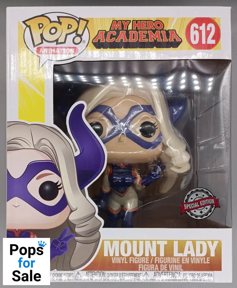 #612 Mount Lady - 6 Inch - My Hero Academia - Box Damaged Funko POP