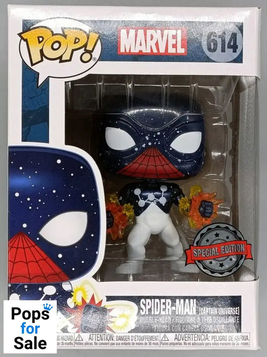 614 Spider-Man (Captain Universe) - Marvel - Box Damaged Funko POP