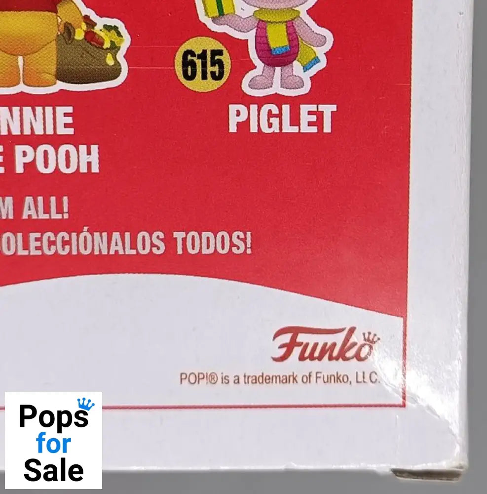 #614 Winnie the Pooh (Holiday) - Diamond - Disney - Box Damaged Funko POP