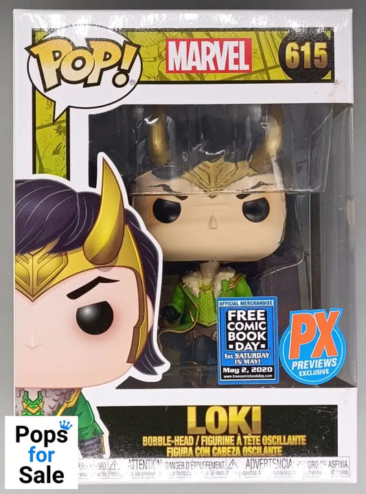 615 Loki (w/ Mjölnir) - Marvel Funko POP