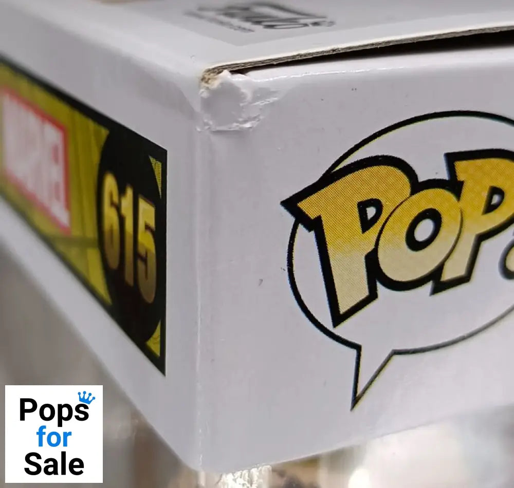 615 Loki (w/ Mjolnir) - Marvel - Box Damaged Funko POP