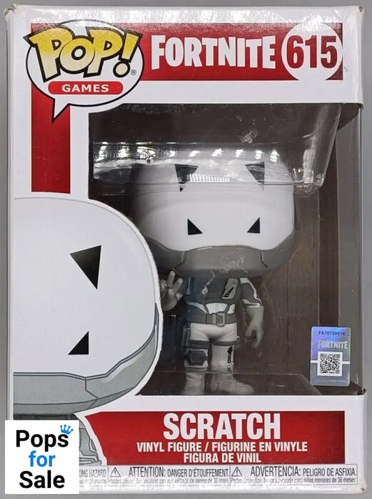 #615 Scratch - Fortnite - Box Damaged Funko POP