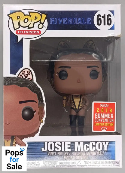 616 Josie McCoy - Riverdale - 2018 Con - Funko POP - Box Damaged