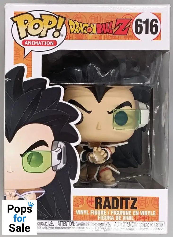 616 Raditz - Dragon Ball Z - Box Damaged Funko POP