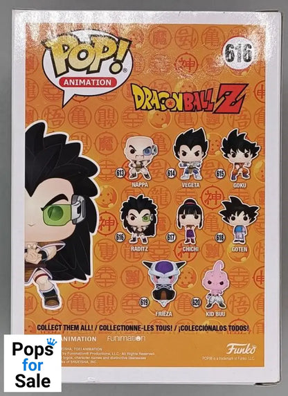 616 Raditz - Dragon Ball Z - Box Damaged Funko POP