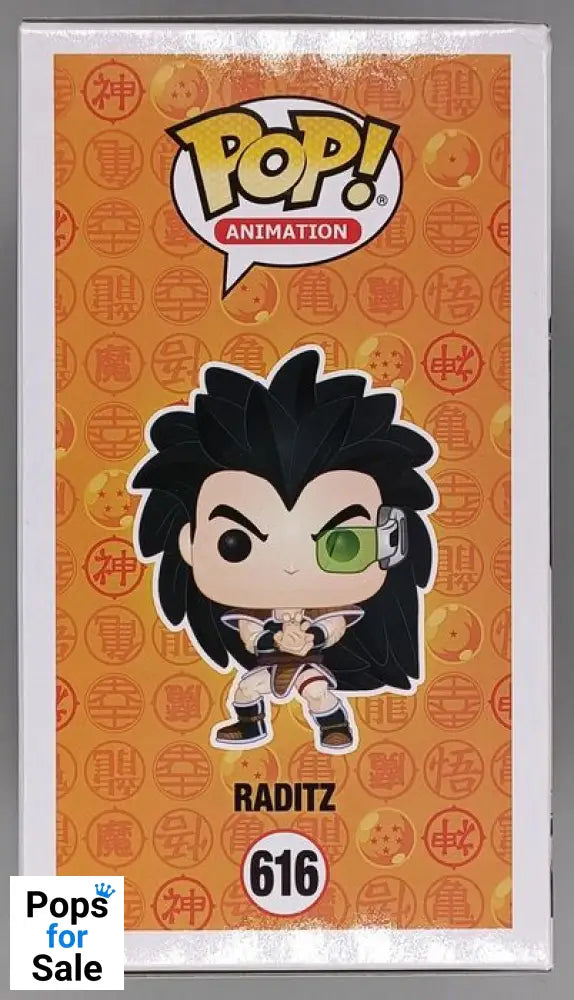 616 Raditz - Dragon Ball Z - Box Damaged Funko POP