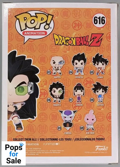 #616 Raditz - Dragon Ball Z Funko POP