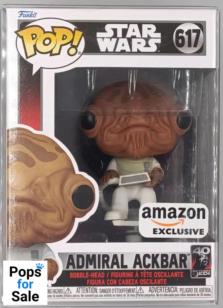 617 Admiral Ackbar (in Chair) - Star Wars Funko POP