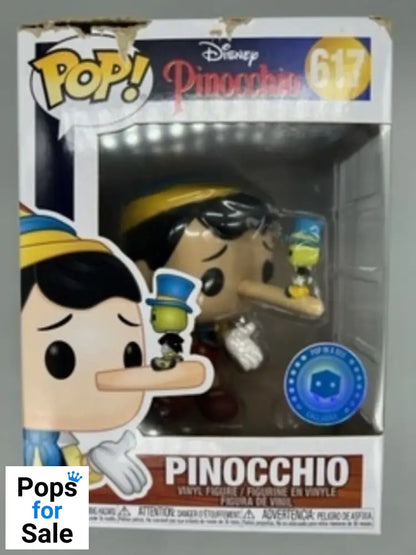 #617 Pinocchio (Jiminy Cricket) Disney Pinocchio - Box Damaged Funko POP