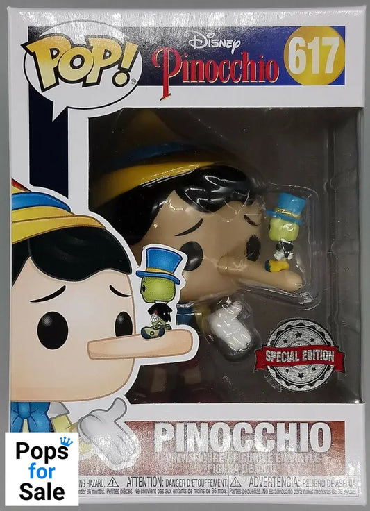 #617 Pinocchio (Jiminy Cricket) Disney Pinocchio Funko POP