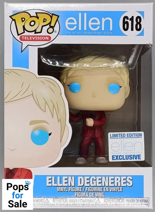 #618 Ellen DeGeneres (Holiday) Funko POP