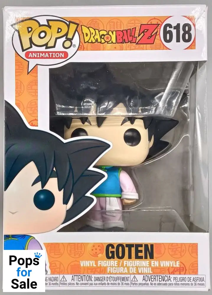 #618 Goten - Dragon Ball Z - Box Damaged Funko POP