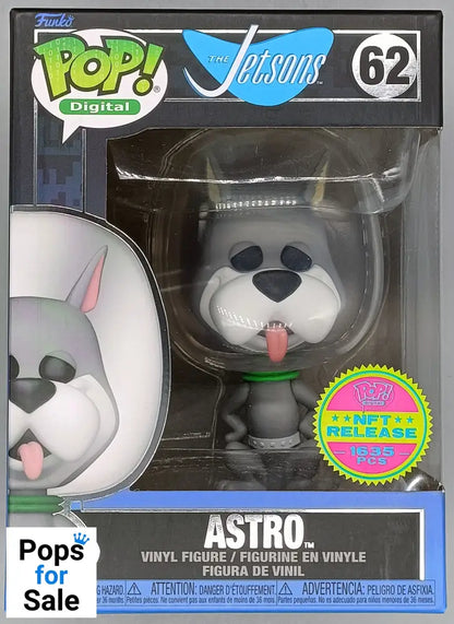 #62 Astro - Digital 1635pc LE - The Jetsons - Box Damaged Funko POP