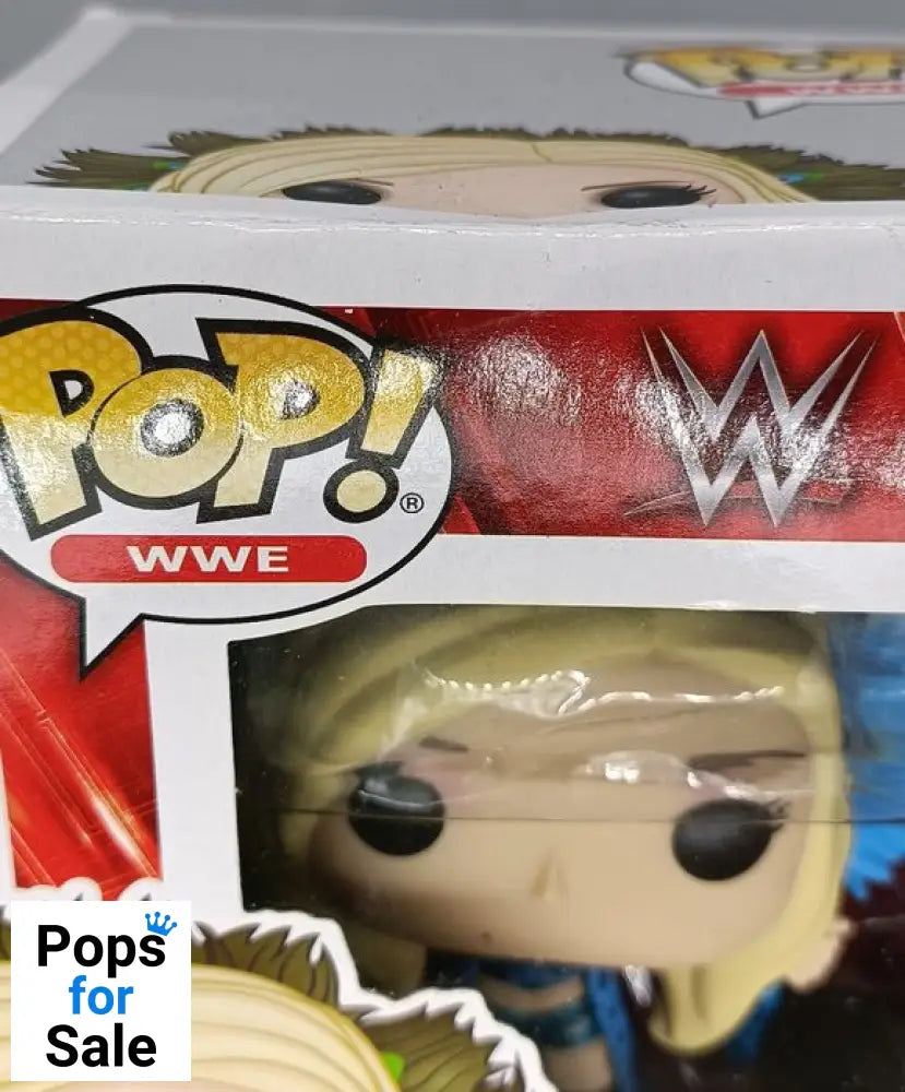 #62 Charlotte Flair (Blue) - WWE - Box Damaged Funko POP