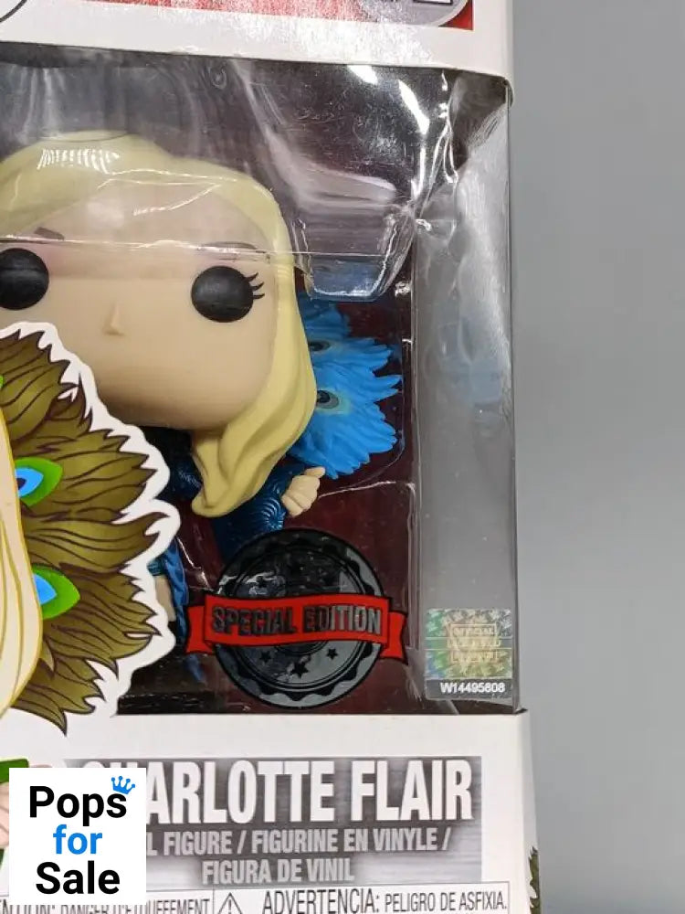 #62 Charlotte Flair (Blue) - WWE - Box Damaged Funko POP