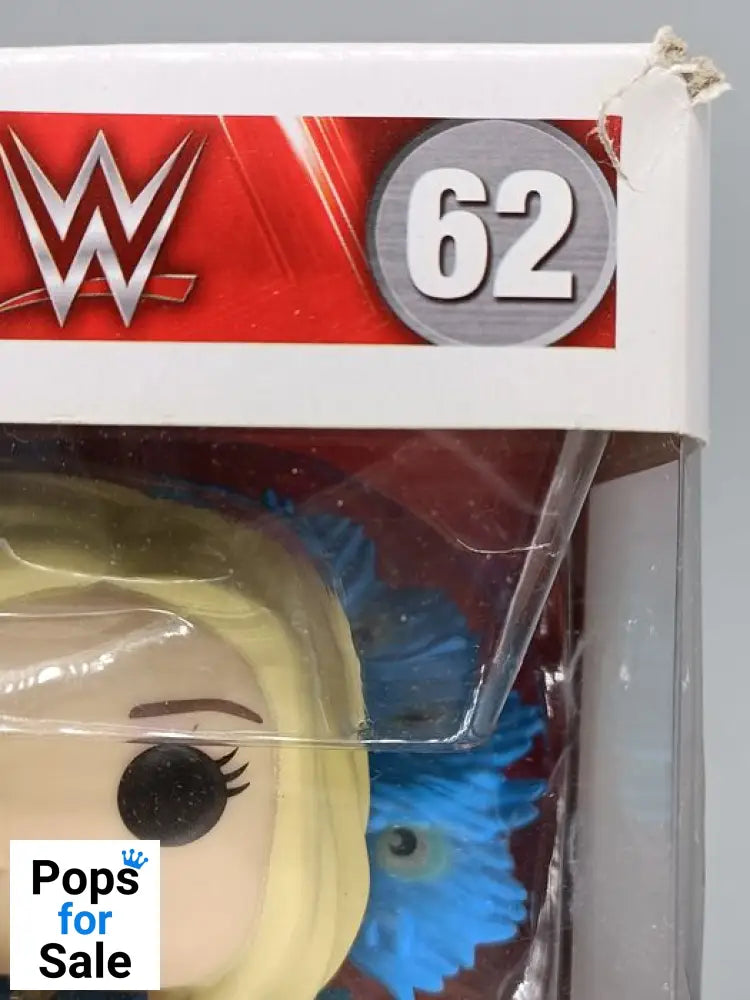 #62 Charlotte Flair (Blue) - WWE - Box Damaged Funko POP