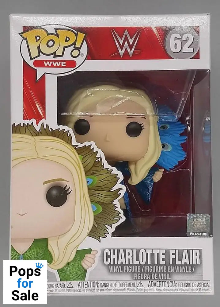 #62 Charlotte Flair (Blue) - WWE Funko POP