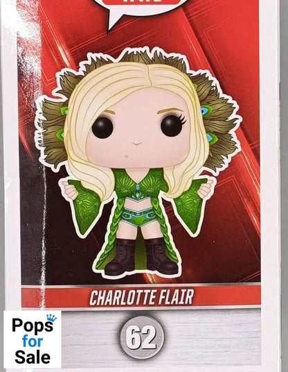 #62 Charlotte Flair - WWE - Box Damaged Funko POP