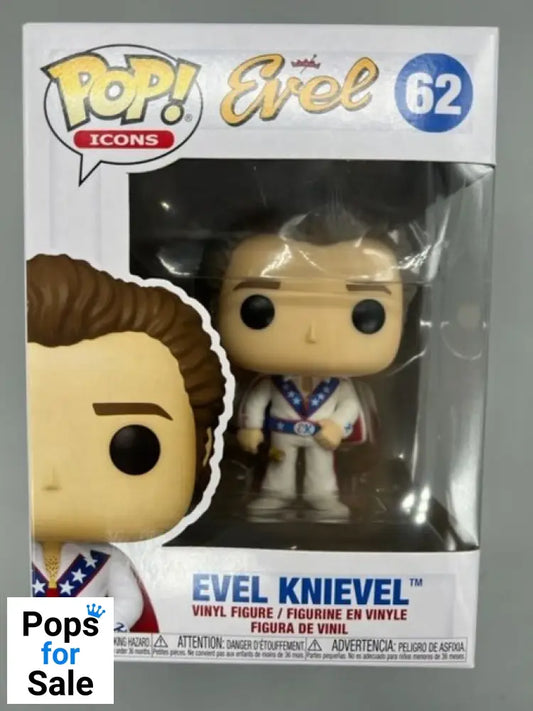 #62 Evel Knievel - Icons Funko POP