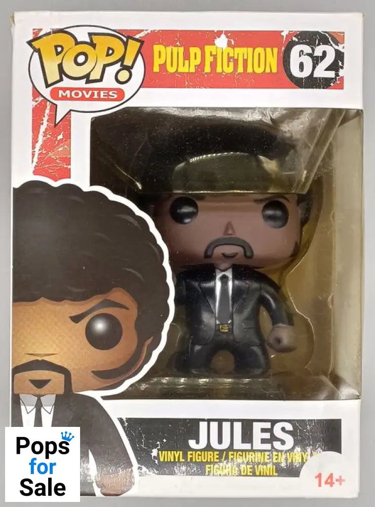 #62 Jules - Pulp Fiction - Box Damaged Funko POP