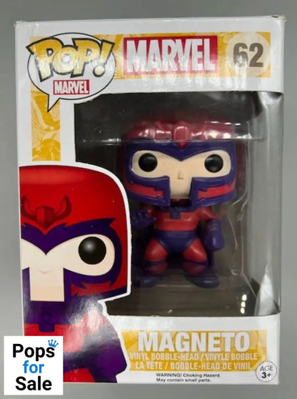 62 Magneto - Marvel - X-Men - Box Damaged Funko POP