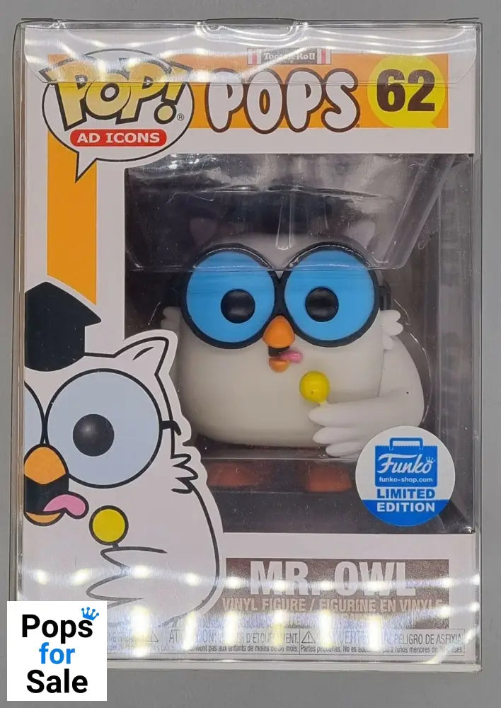 #62 Mr. Owl - Ad Icons - Tootsie Roll Funko POP