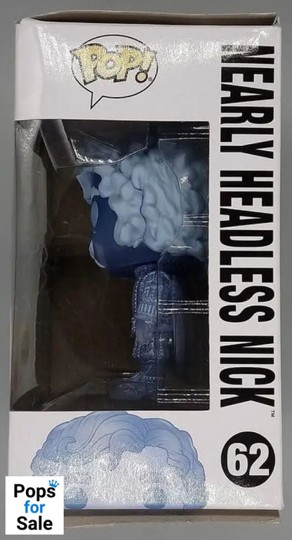 62 Nearly Headless Nick - Glow - Harry Potter - 2018 Con Funko POP