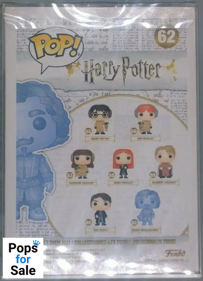 62 Nearly Headless Nick - Glow - Harry Potter - 2018 Con Funko POP