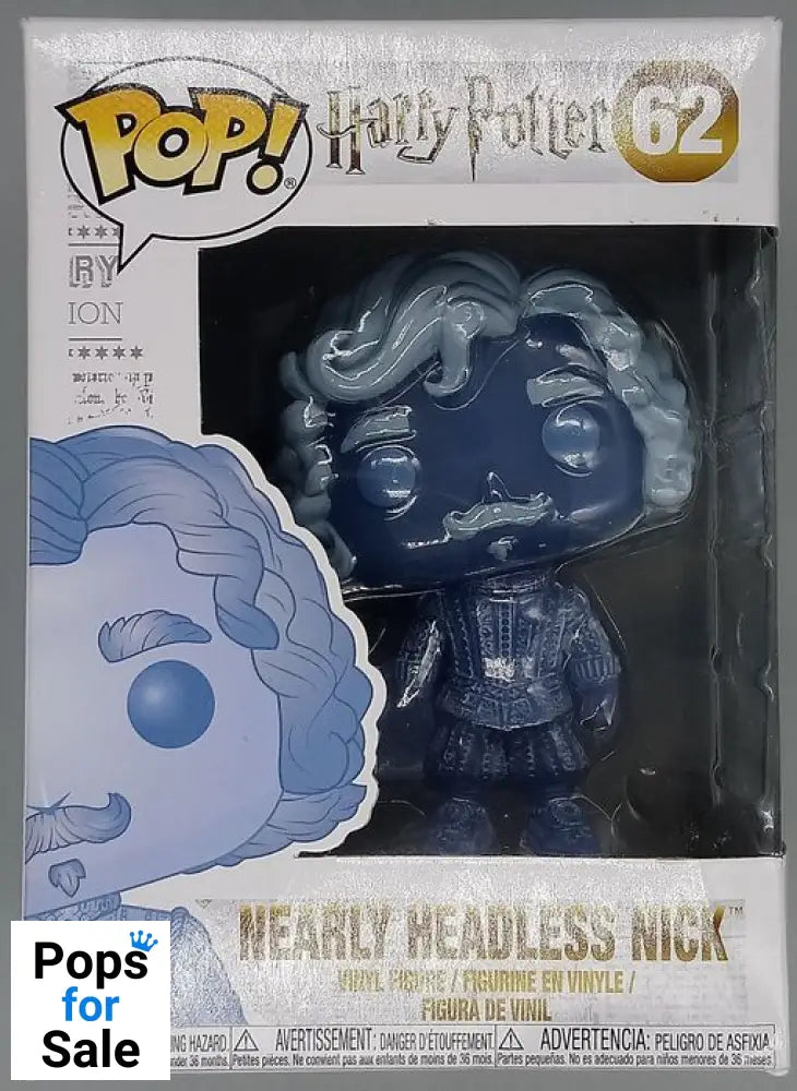 62 Nearly Headless Nick - Harry Potter - Box Damaged Funko POP