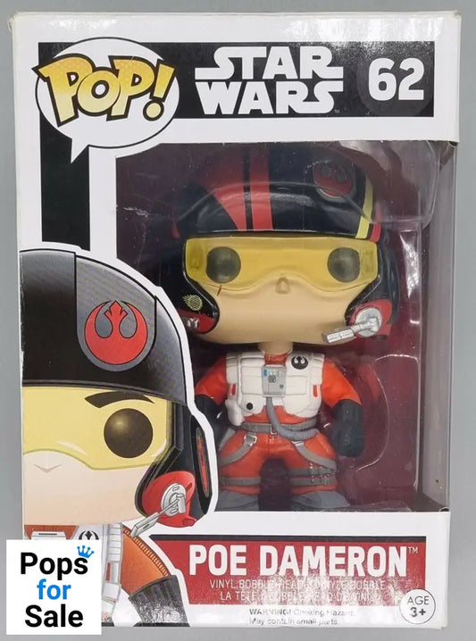 62 Poe Dameron - Star Wars The Force Awakens Funko POP