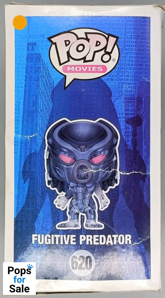 620 Fugitive Predator (Unmasked) Chase - The Predator - Box Damaged Funko POP