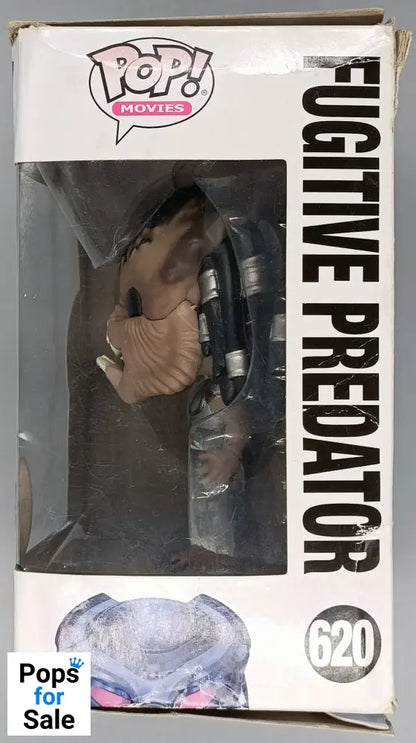 620 Fugitive Predator (Unmasked) Chase - The Predator - Box Damaged Funko POP