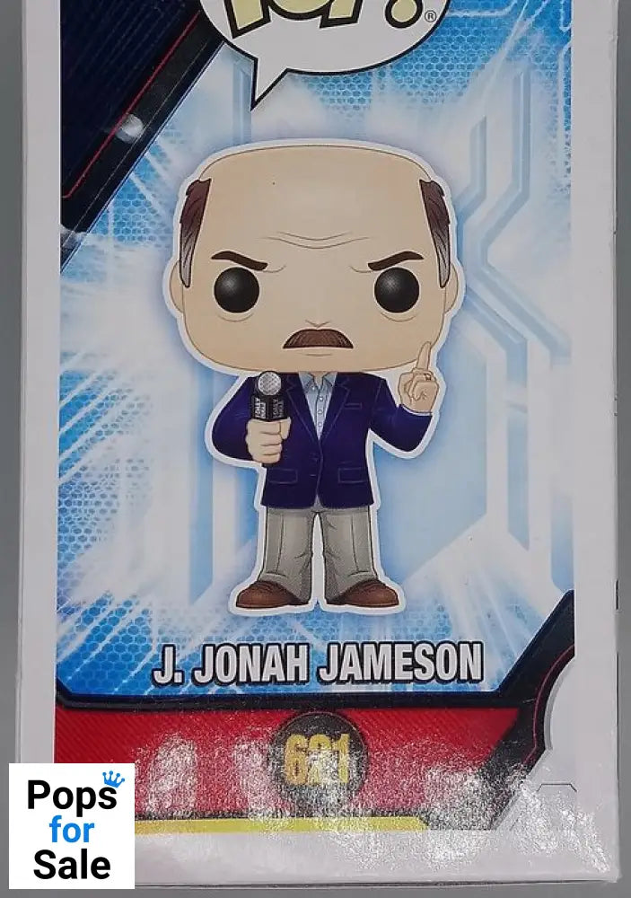 #621 J. Jonah Jameson - Marvel Spider-Man - Box Damaged Funko POP