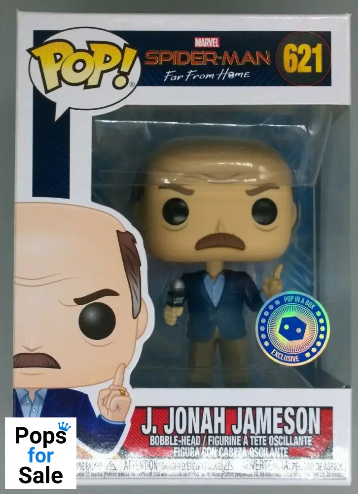 #621 J. Jonah Jameson - Marvel Spider-Man Far From Home Funko POP