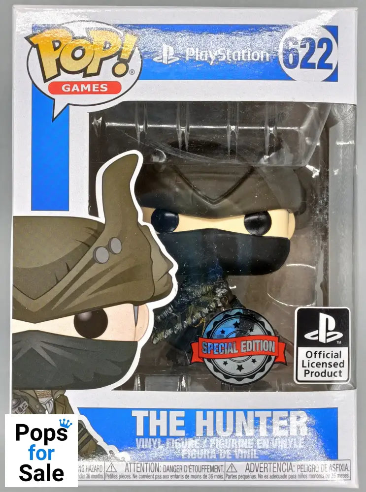 #622 The Hunter - Bloodborne - Playstation - Box Damaged Funko POP