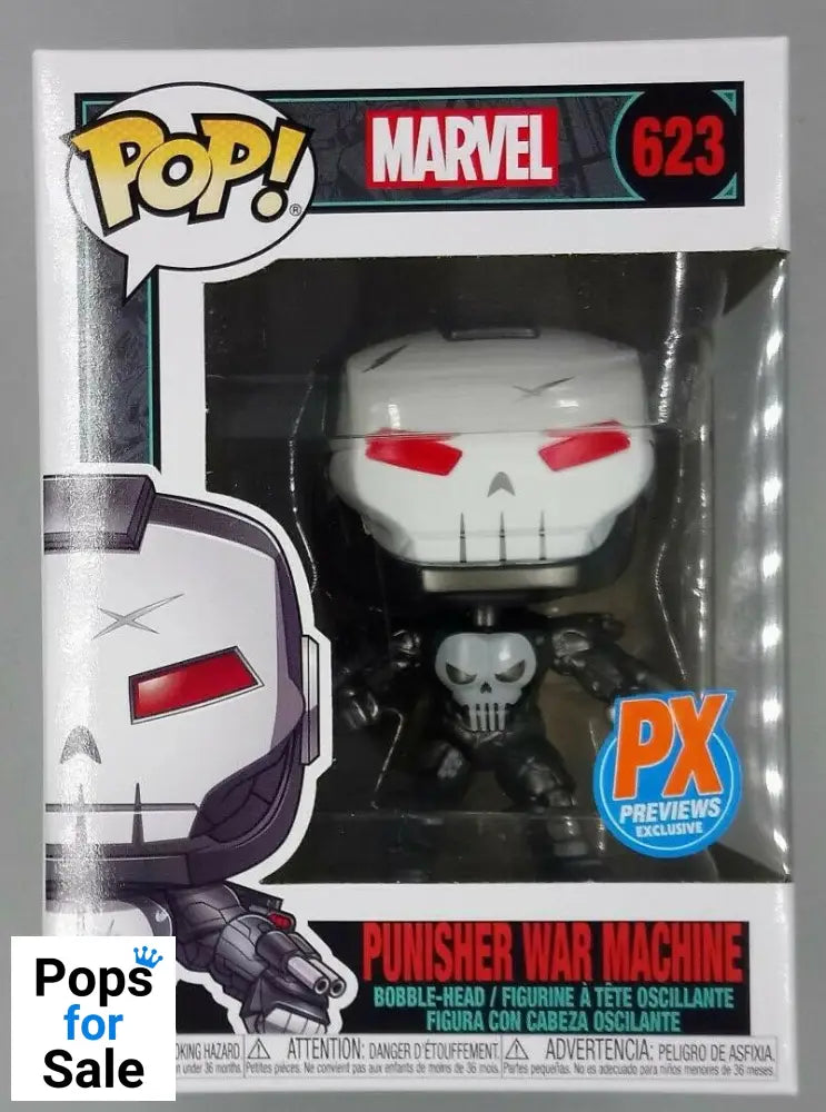 #623 Punisher War Machine - Metallic - Exclusive Funko POP