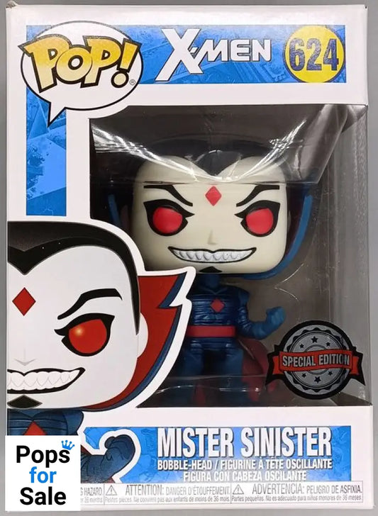 #624 Mister Sinister - Metallic - Marvel X-Men - Box Damaged Funko POP