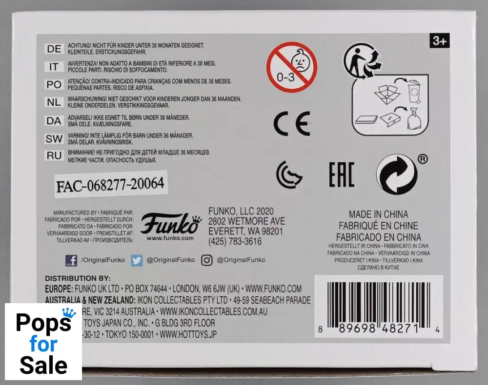 #624 Mister Sinister - Metallic - Marvel X-Men Funko POP