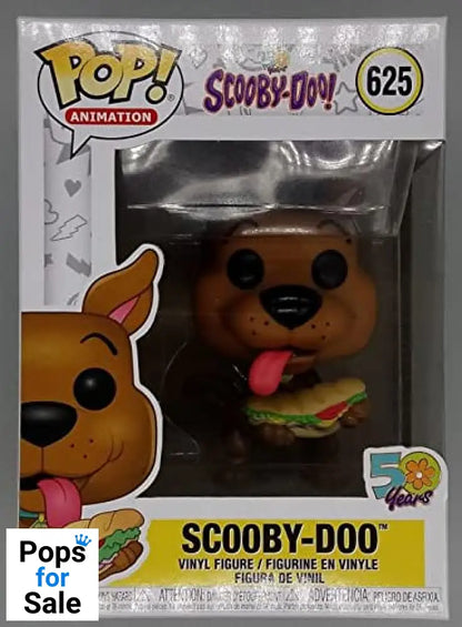 625 Scooby-Doo (w/ Sandwich) Funko POP - Box Damaged