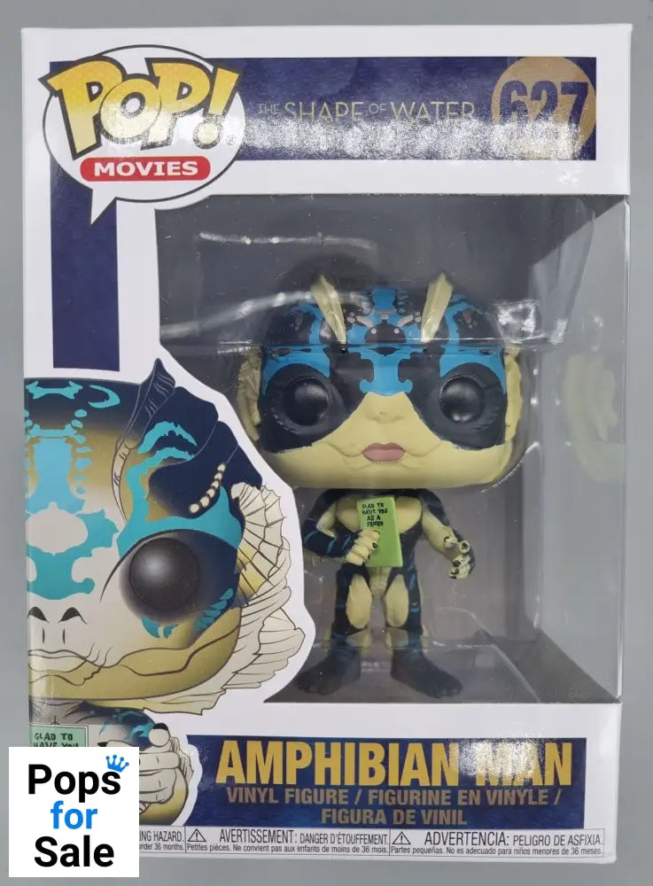 #627 Amphibian Man (w/ Card) - Shape of Water Funko POP