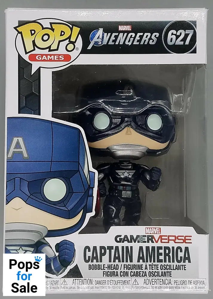 627 Captain America - Marvel Avengers Game Funko POP