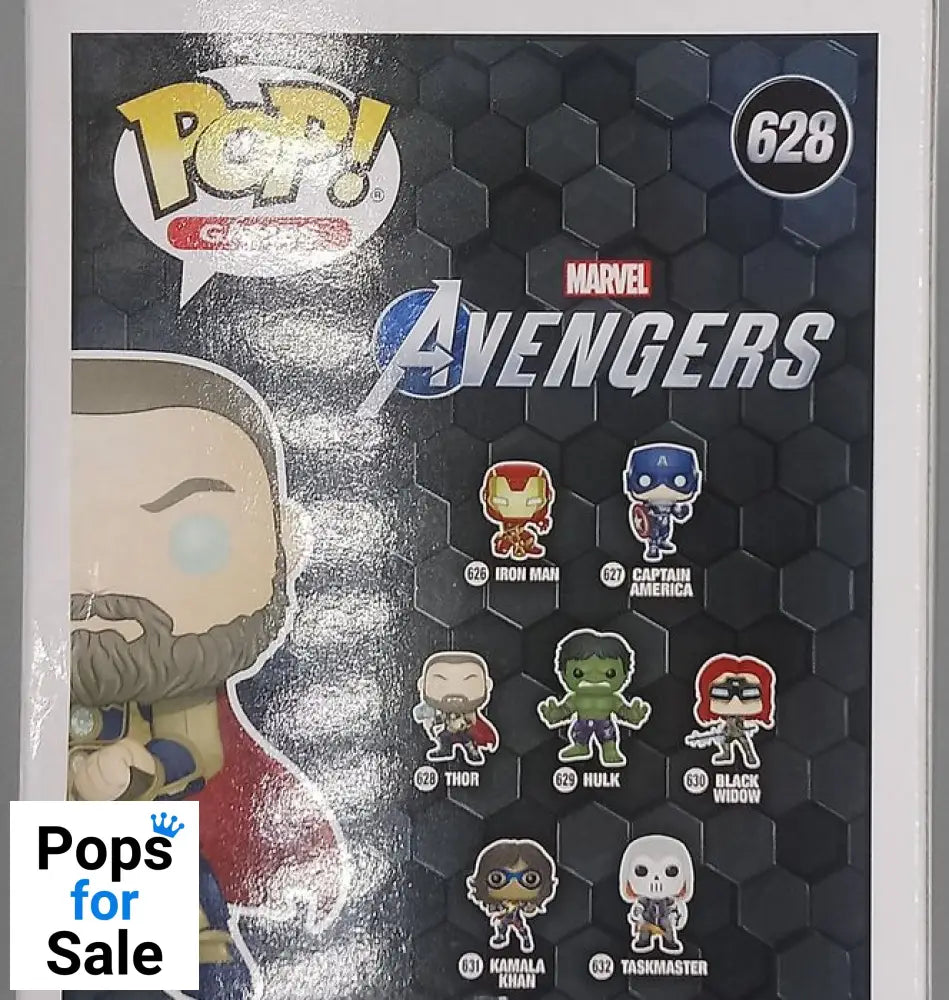 628 Thor - Marvel Avengers Game - Funko POP - Box Damaged