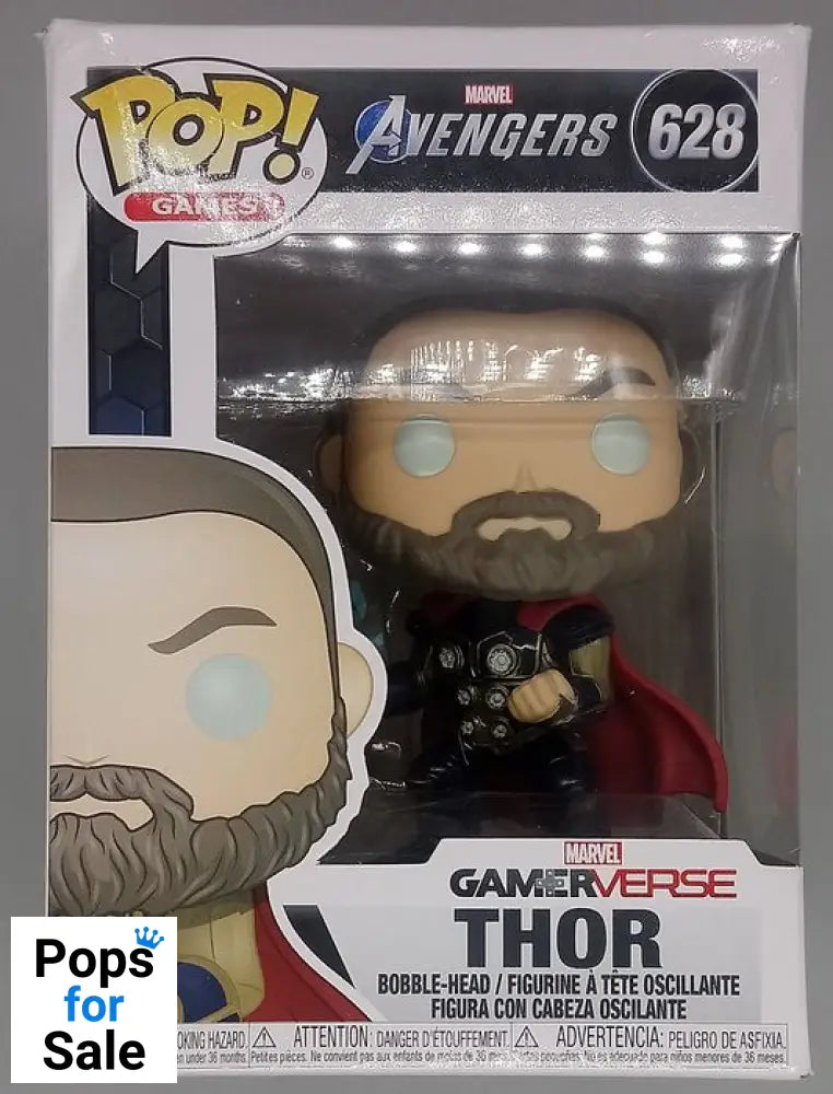 628 Thor - Marvel Avengers Game - Funko POP - Box Damaged