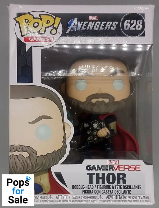 628 Thor - Marvel Avengers Game - Funko POP - Box Damaged