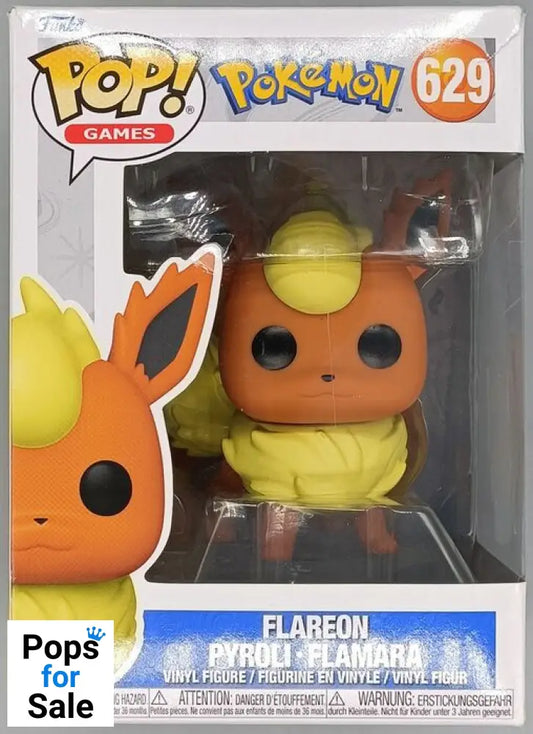 629 Flareon - Pokemon Box Damaged Funko POP